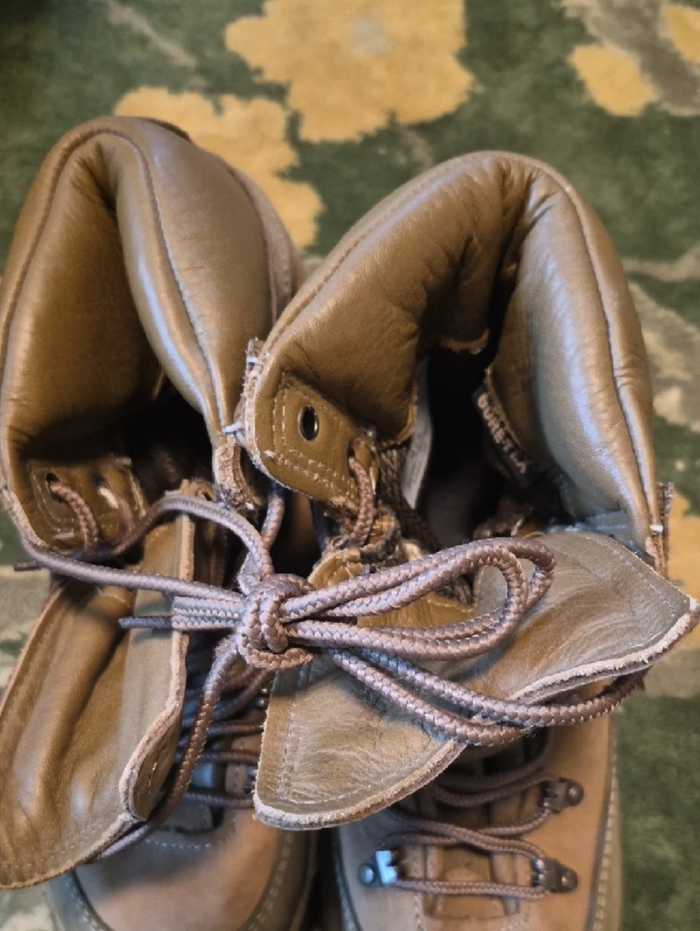 Belleville brown leather